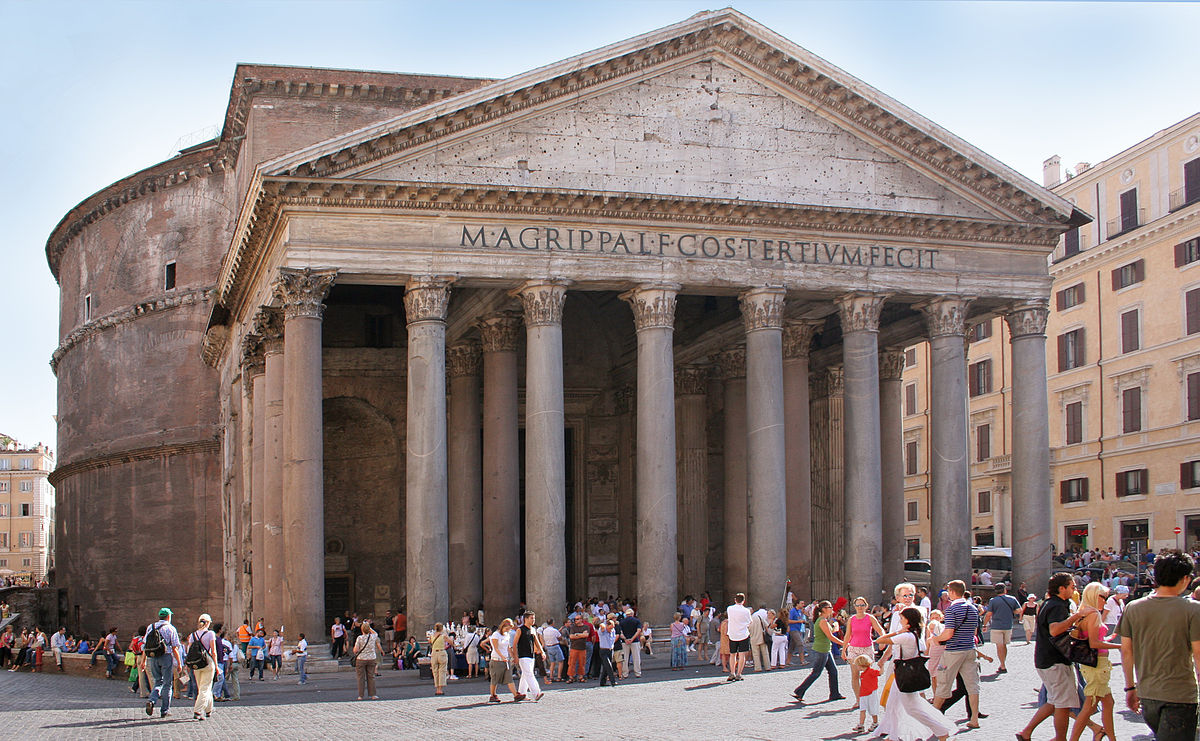Panteón de Roma. Wikimedia