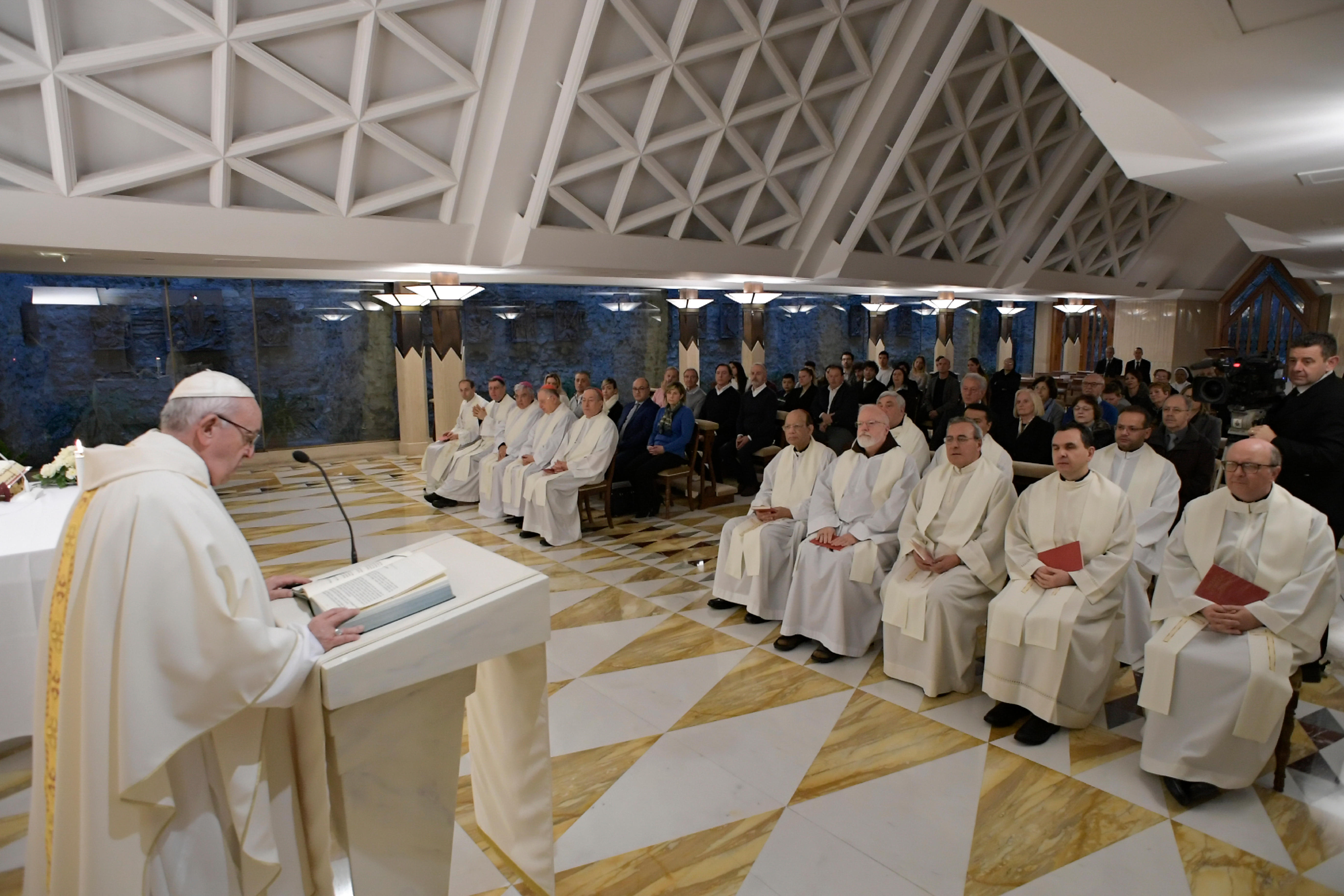 Santa Marta, 18 febrero 2019 © Vatican Media