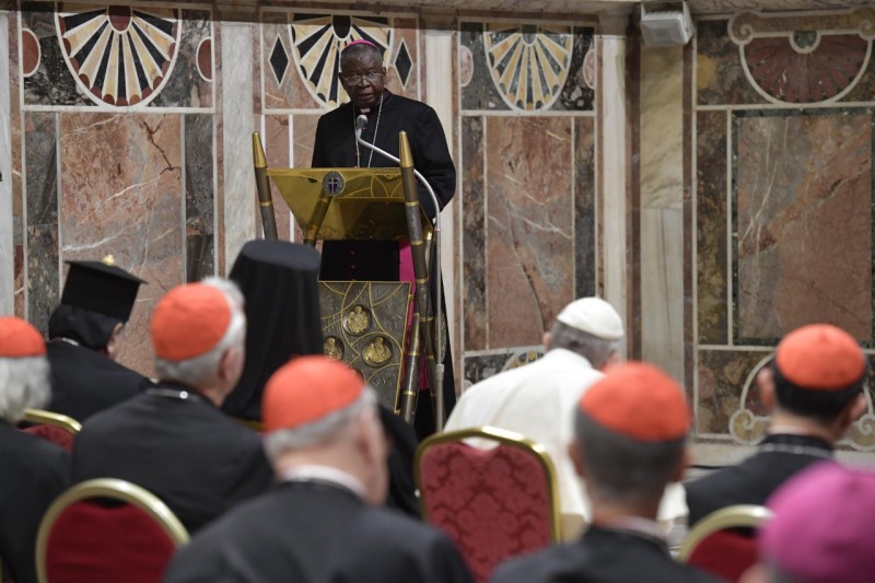 Homilía del Presidente de la Conferencia Episcopal de Ghana, África © Vatican Media