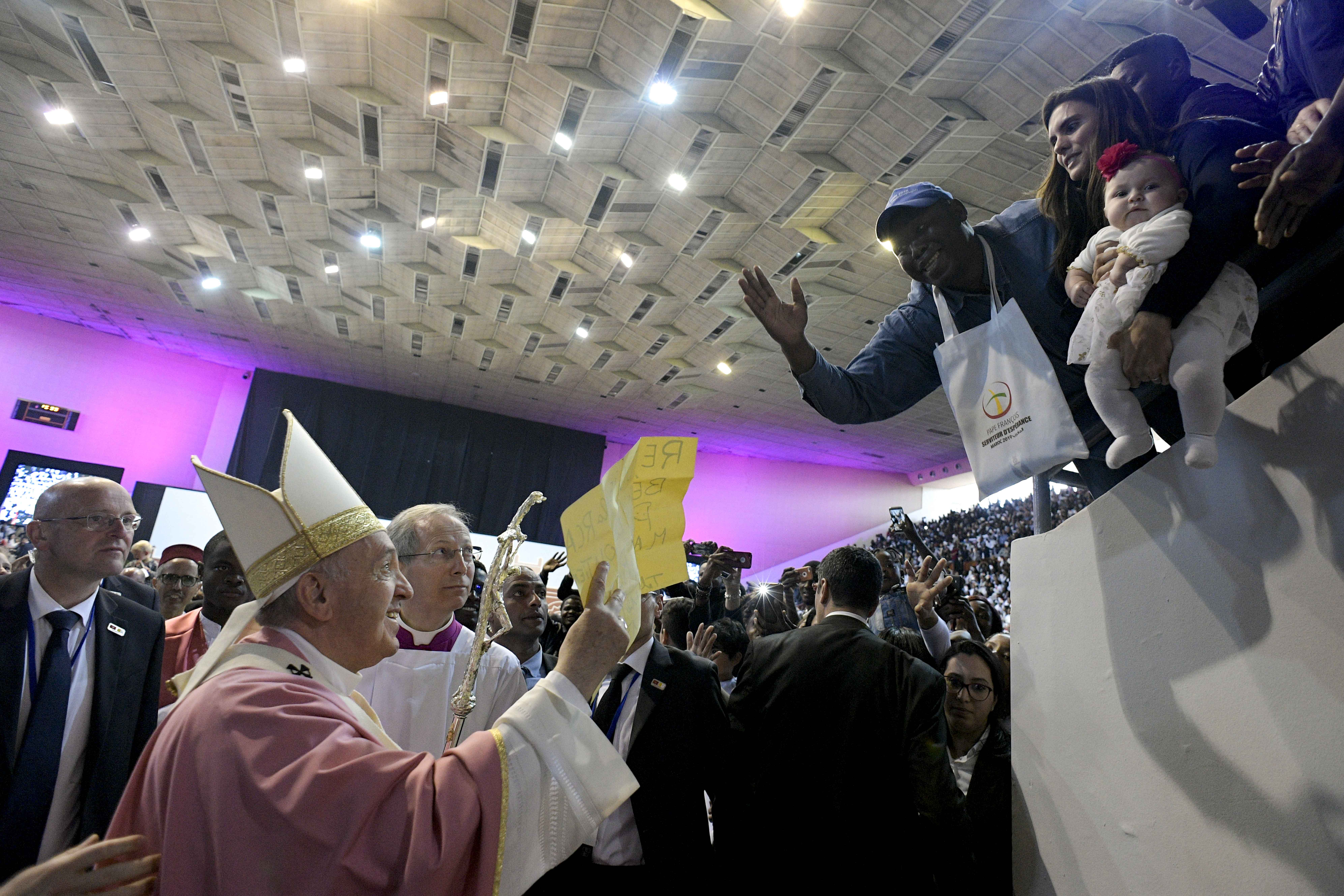 Misa del Papa Francisco en Rabat, 31 marzo 2019 © Vatican Media