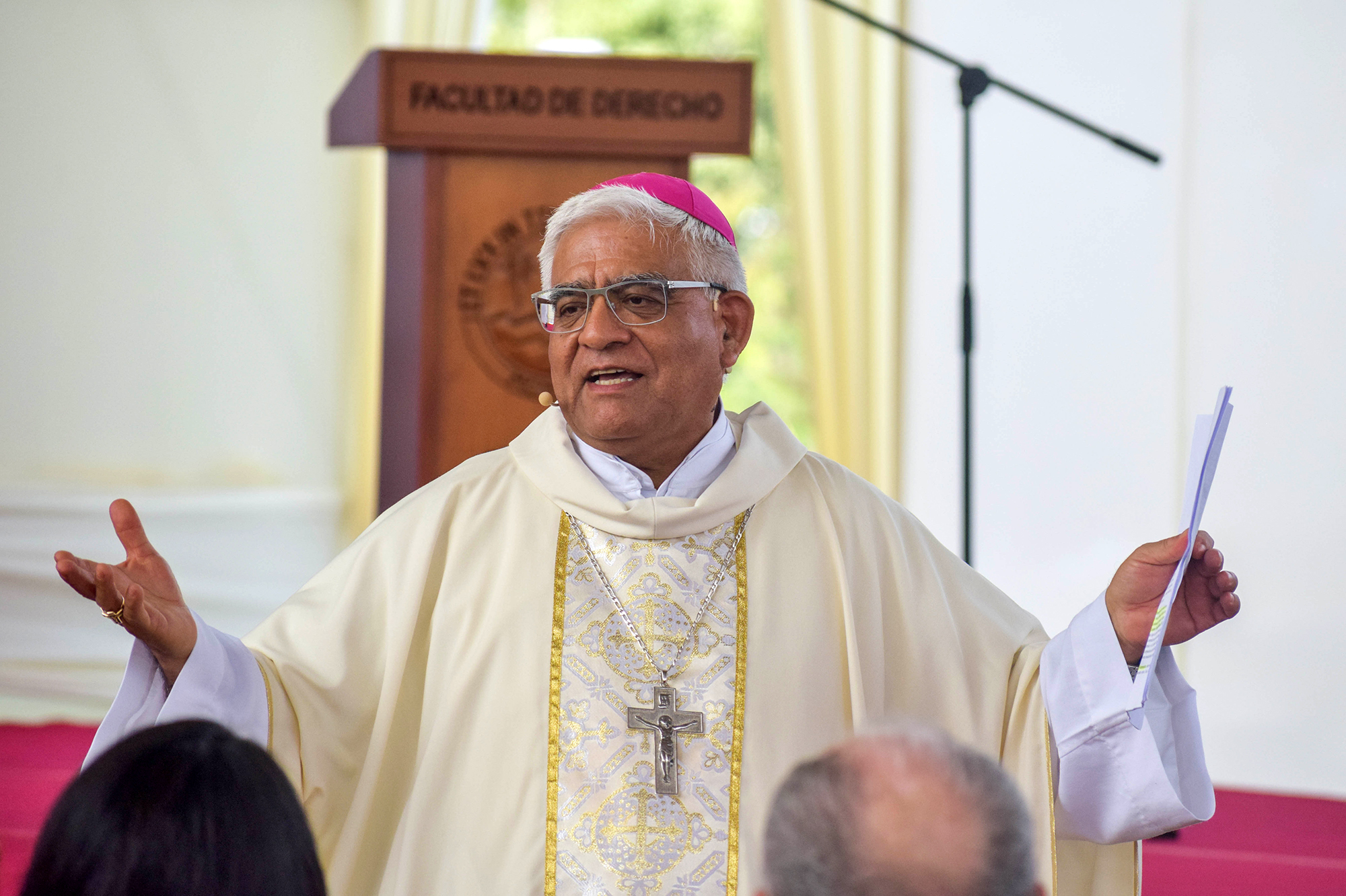 Mons Cabrejos, presidente del CELAM © Conferencia Episcopal Peruana