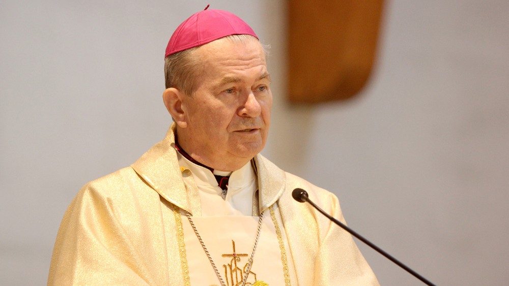Mons. Ioan Robu, Arzobispo Metropolita de Bucarest, Rumanía © Vatican News