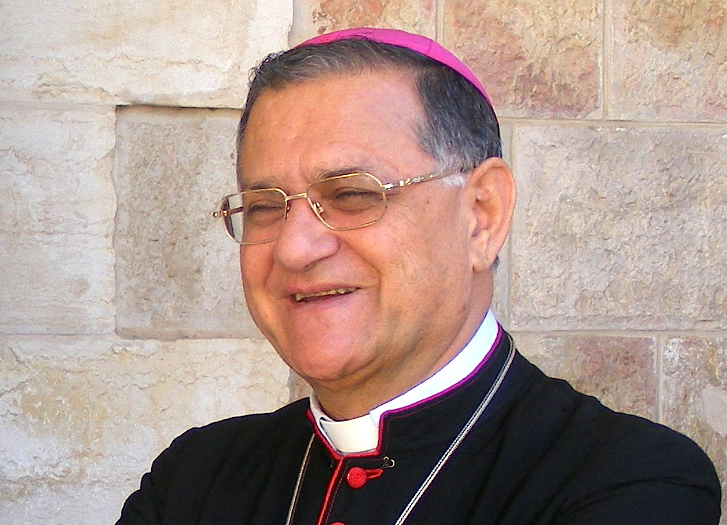 Patriarca Fouad Twal. Wikimedia Commons - Medialpj