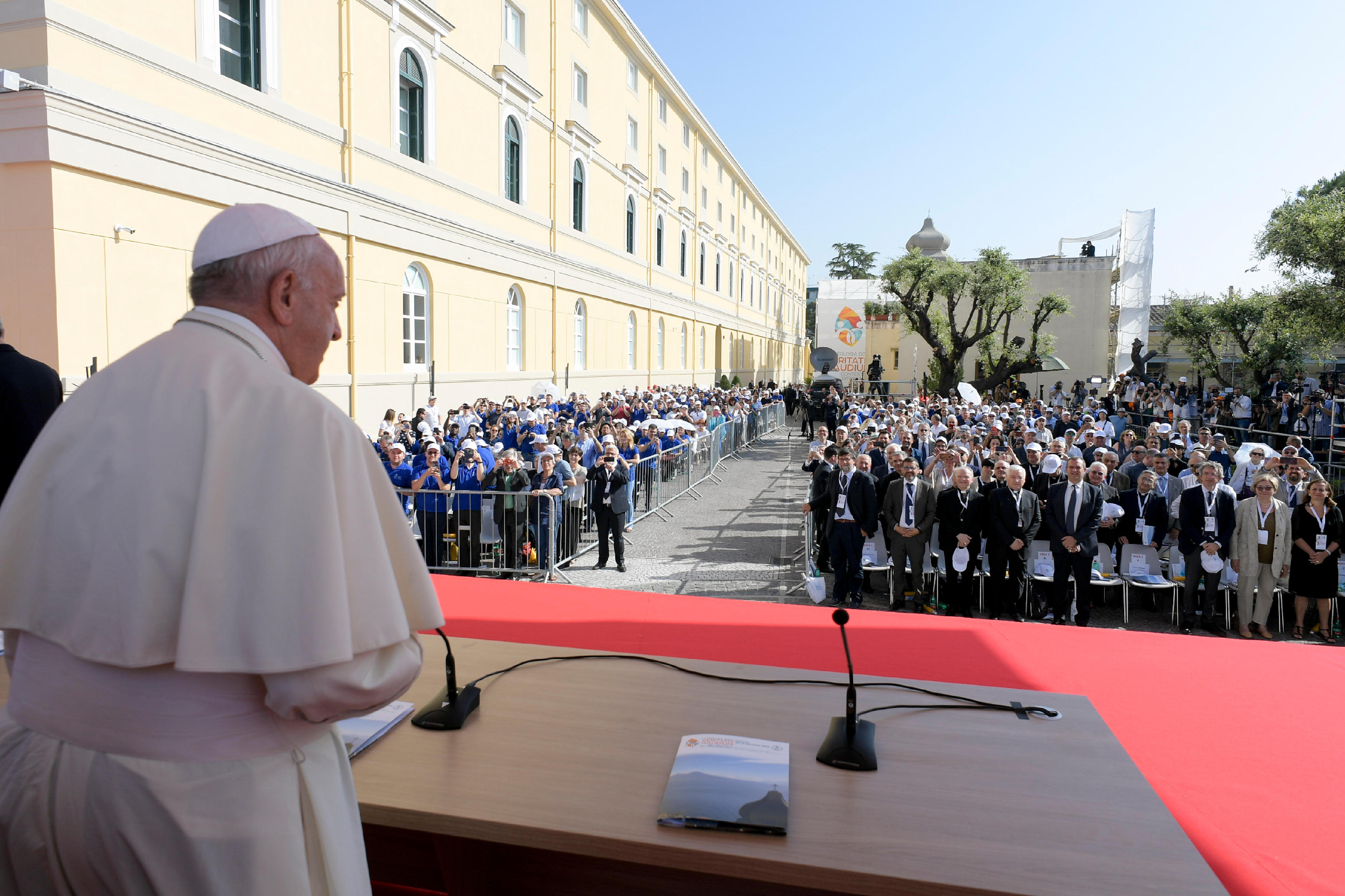 Discurso del Papa en la Facultad Pontificia del Sur de Italia, Nápoles © Vatican Media