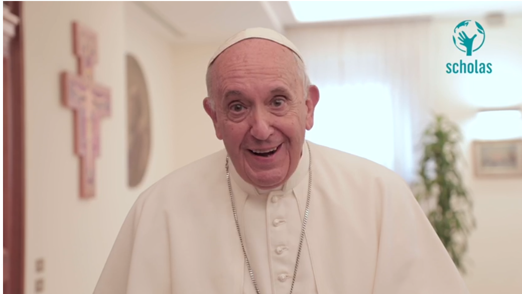 Videomensaje del Papa en ciberencuentro mundial de Scholas Occurrentes