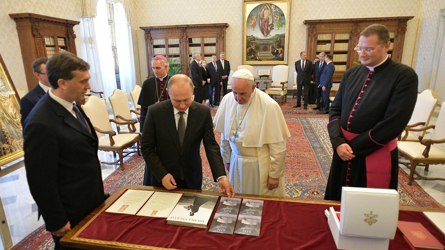 Rusia: El Santo Padre se reúne con Vladimir Putin por tercera vez - ZENIT -  Espanol