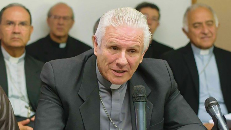 Mons. Gustavo de Villa y Vásquez, presidente de la Conferencia Episcopal de Guatemala © Vatican News