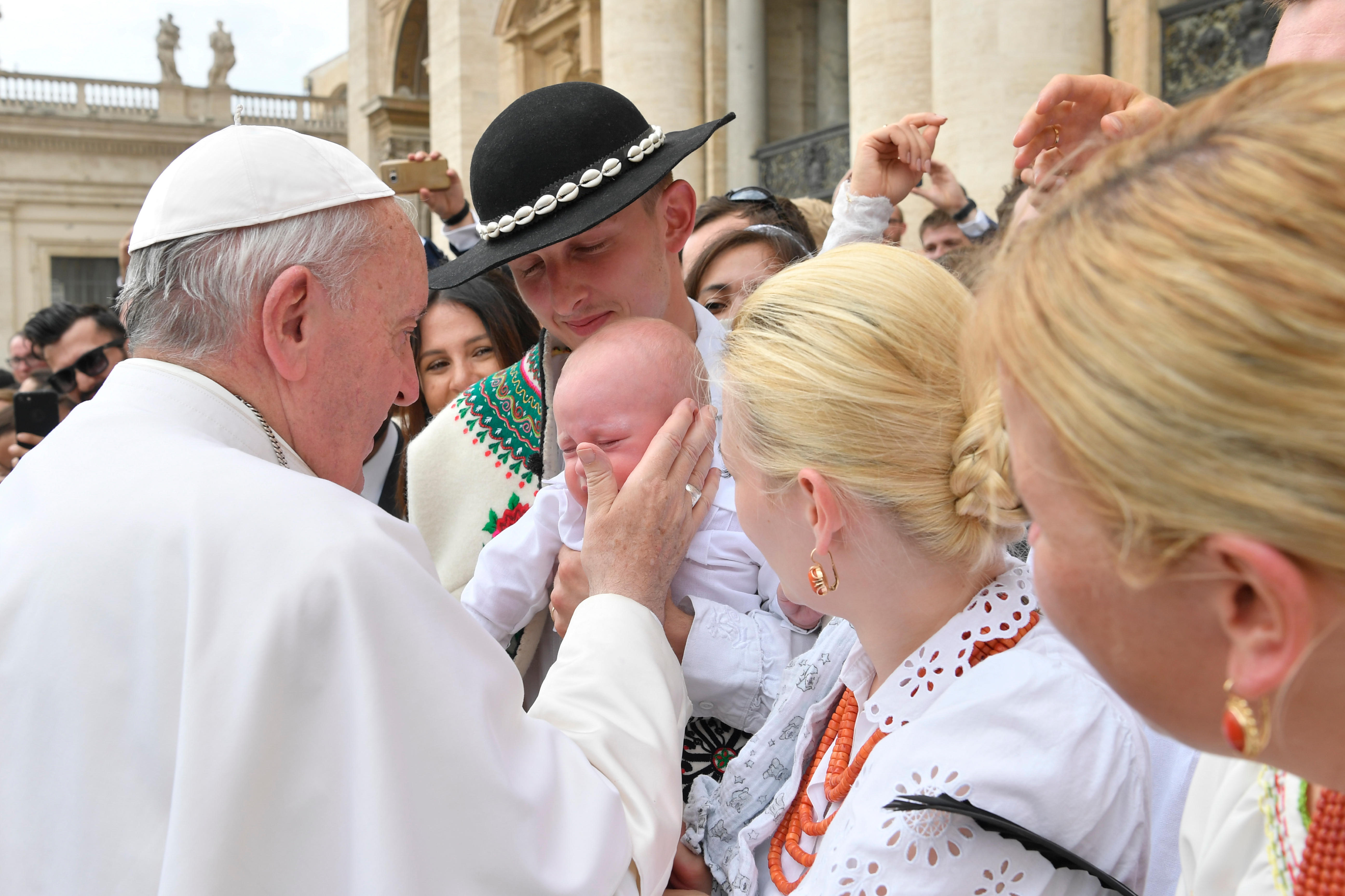 El Papa llama a rezar por la paz © Vatican Media