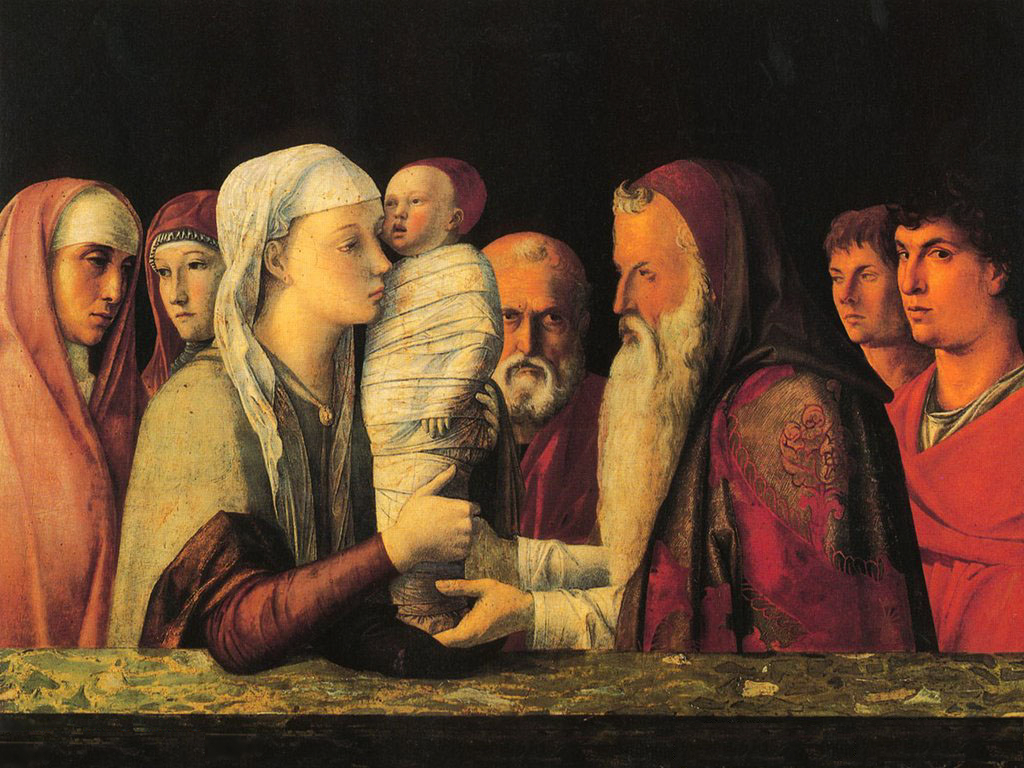 Presentación en el Templo, Giovanni Bellini © Wikimedia