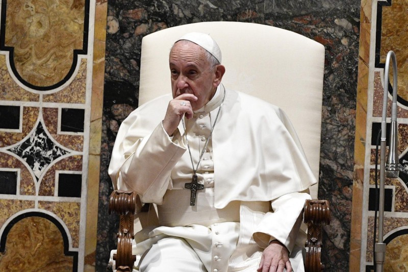 El Papa Francisco, reflexivo © Vatican Media