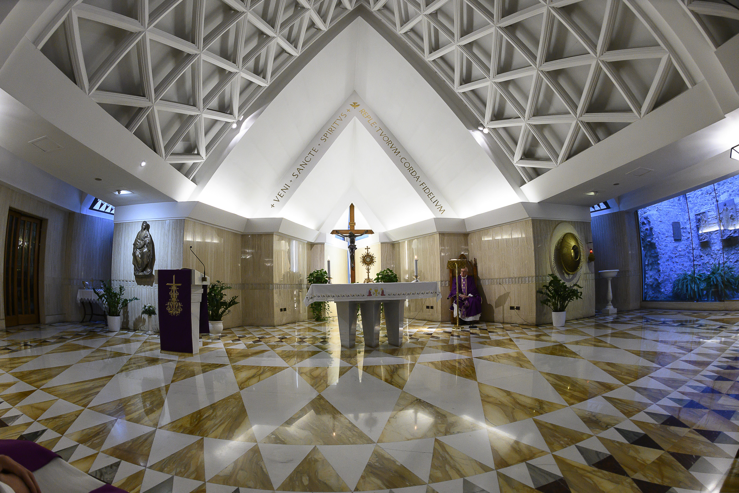 Misa en la Casa Santa Marta, 2 abril 2020 © Vatican Media