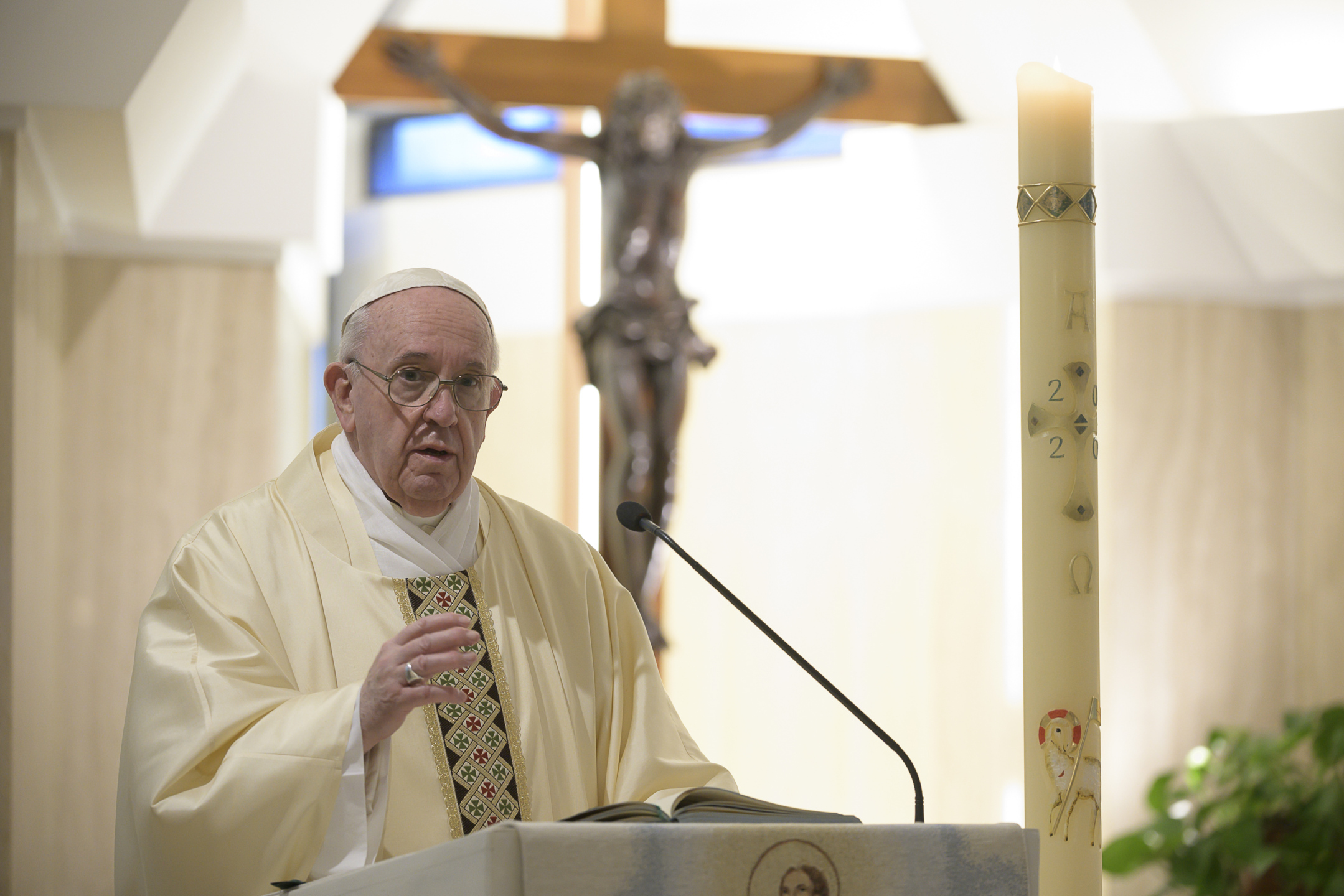 Homilía del Papa en Santa Marta, 8 mayo 2020 © Vatican Media