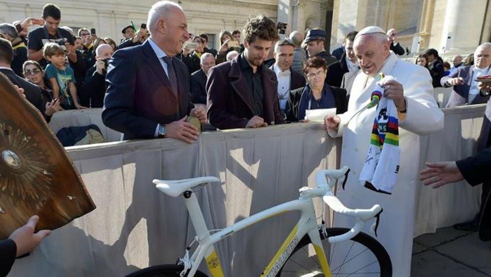 Papa bicicleta