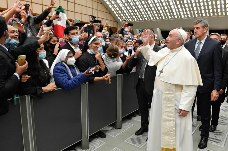 Papa Francisco camino de oración