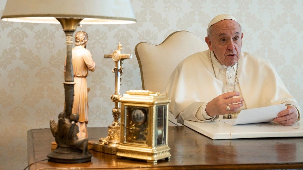 Primer encuentro Virtual de jueces: Saludo del Papa a los participantes
