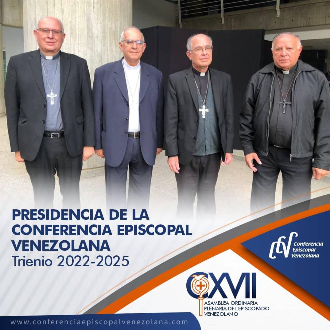 Nuevo liderazgo en el episcopado venezolano: eligen nueva directiva de los obispos