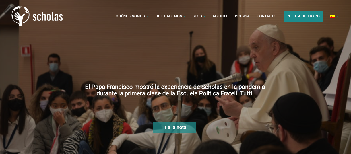 Scholas Ocurrentes pasa de fundación pontificia a Asociación Internacional privada de fieles