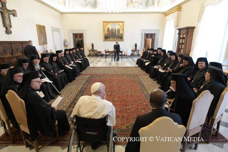 Lo que tengan que decirse, díganselo a la cara, como hombres”, dice el Papa  a obispos greco-melquitas - ZENIT - Espanol