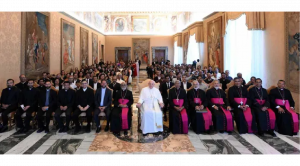 Encuentro de Obispos de la Iglesia católica siro-malabar con Papa Francisco