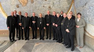 Representantes de la Curia Romana y de la Conferencia Episcopal Alemana