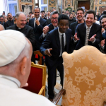 La lección magistral del Papa sobre la risa y el oficio del comediante