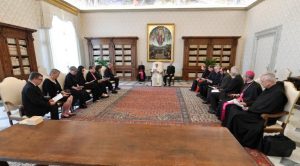 Papa Francisco recibió en audiencia a una delegación de la Federación Luterana Mundial