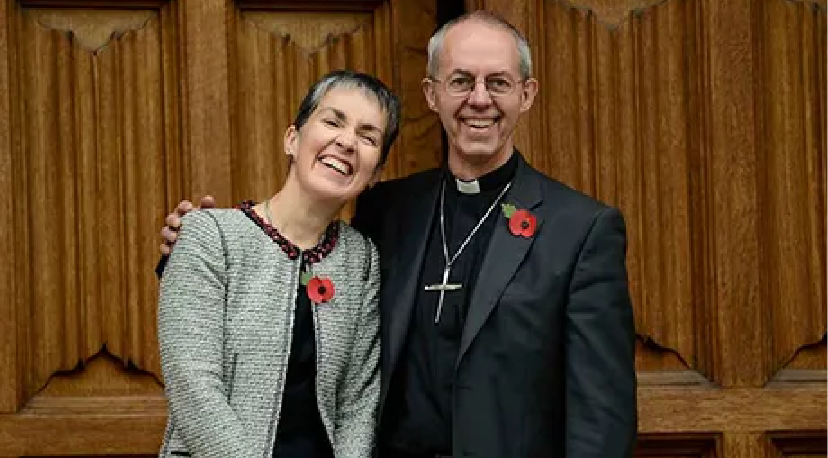 Arzobispo de Canterbury, Justin Welby y su esposa Caroline