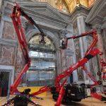 Los exigentes trabajos de restauración de la Capilla de la Piedad comenzaron el lunes 27 de mayo y concluirán a finales de septiembre de 2024.