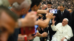 el Papa Francisco ofreció la audiencia general en el Aula Pablo VI de la Ciudad del Vaticano