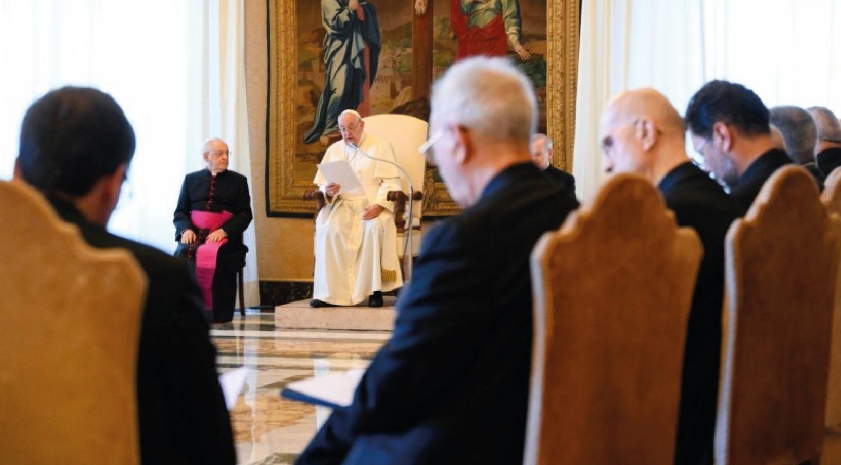 el Papa Francisco recibió en audiencia a los participantes en la Plenaria del Dicasterio para la Evangelización