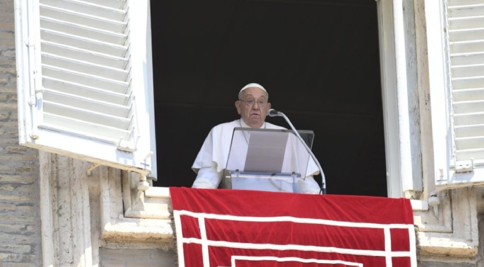 se trata del primer Ángelus ahora que el Papa Francisco recuperó su agenda ordinaria de trabajo