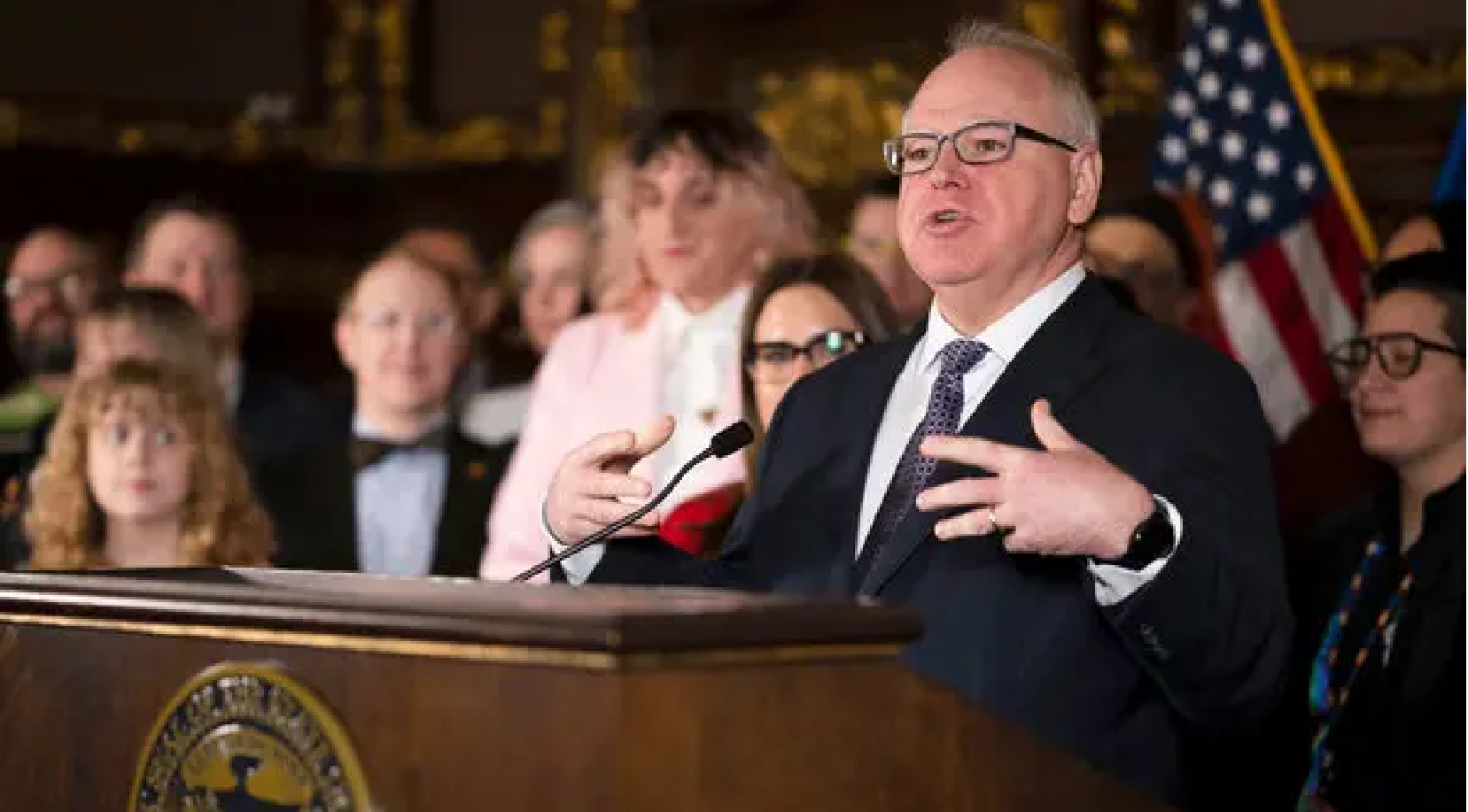 Tim Walz, gobernador de Minnesota