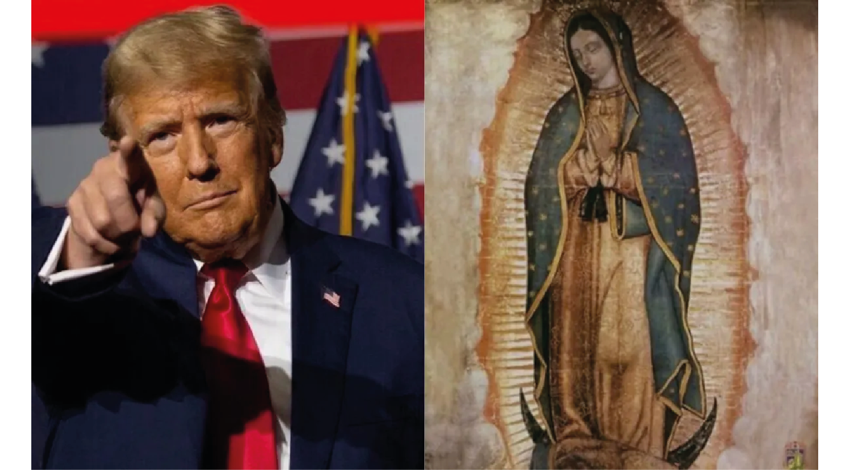 Donald Trump, ha mostrado interés en realizar una visita especial a México, específicamente a la Basílica de Guadalupe