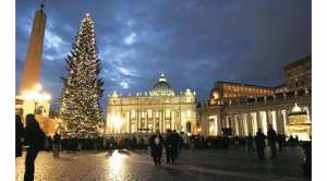 El nacimiento y el árbol permanecerán en la Plaza de San Pedro hasta el 12 de enero de 2025