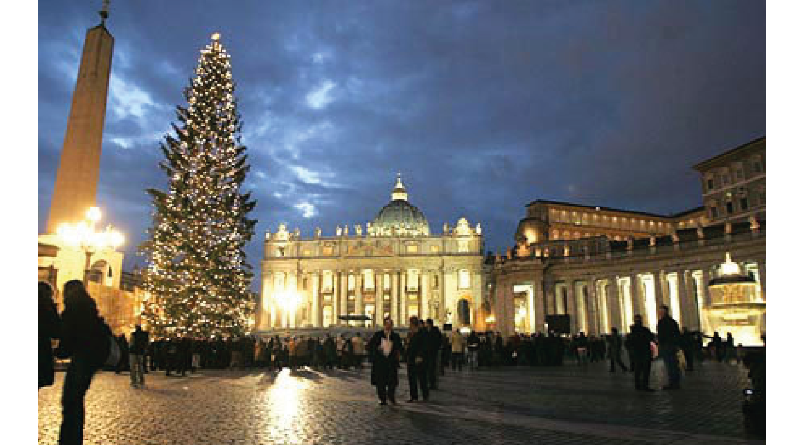 El nacimiento y el árbol permanecerán en la Plaza de San Pedro hasta el 12 de enero de 2025