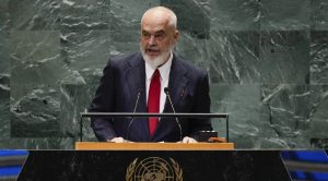 primer ministro albanés, Edi Rama