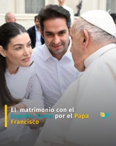 El matrimonio explicado con el Espíritu Santo por el Papa Francisco