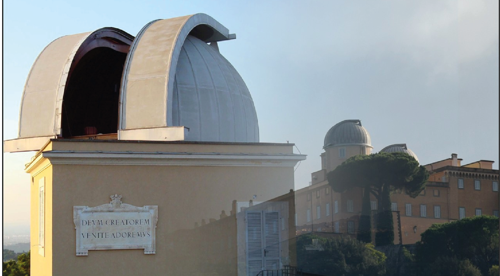 Cúpulas astronómicas de la Villa Barberini en Castelgandolfo