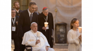 el Papa Francisco participó en la Oración Ecuménica organizada en el contexto del Sínodo sobre la sinodalidad