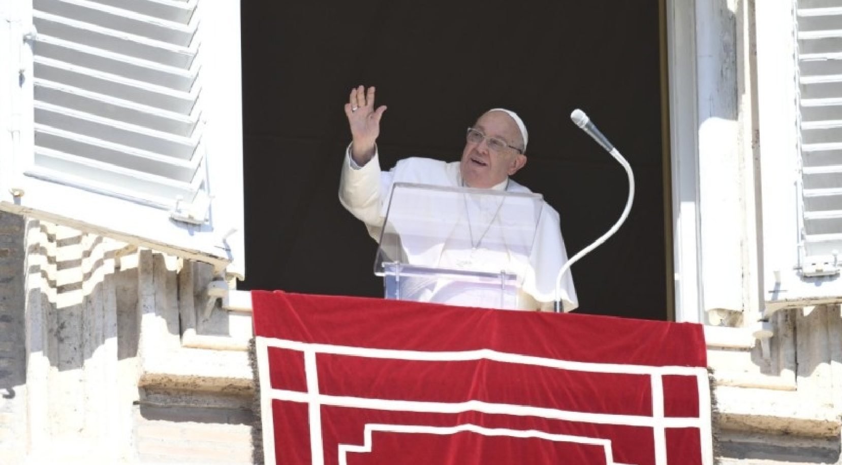 La alocución tuvo como base el Evangelio de ese domingo