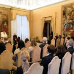 Papa Francisco recibió en audiencia en la Sala del Consistorio de la Santa Sede a una Delegación de ministros participantes en el G7 Inclusión y Discapacidad