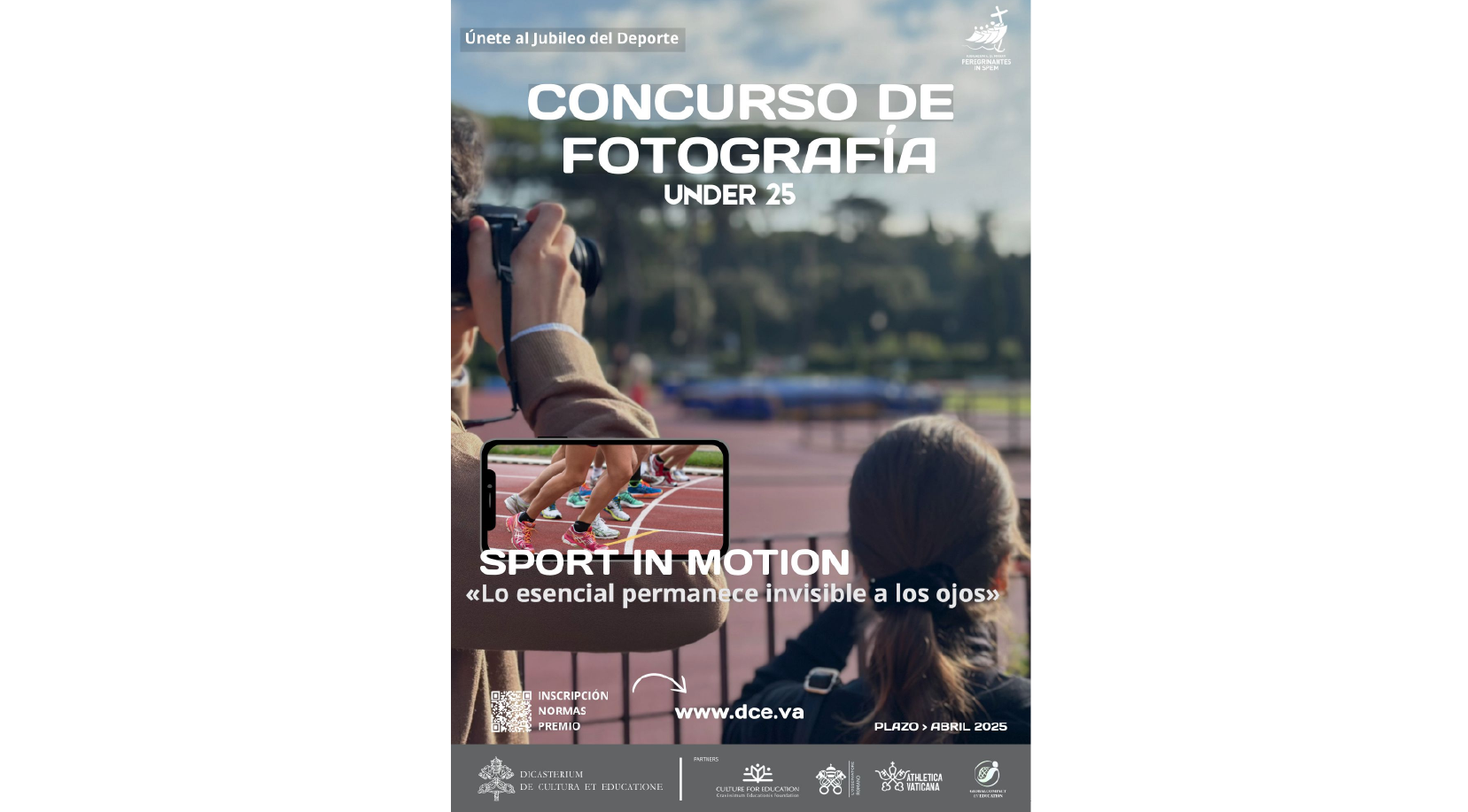 "Deporte en movimiento - lo esencial se es invisible a los ojos" es el tema del concurso fotográfico internacional