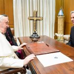 Antony Blinken, se reunió con el Papa Francisco en el Vaticano