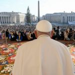 Durante la audiencia desarrolló la décimo quinta meditación sobre la alegría como fruto del Espíritu Santo