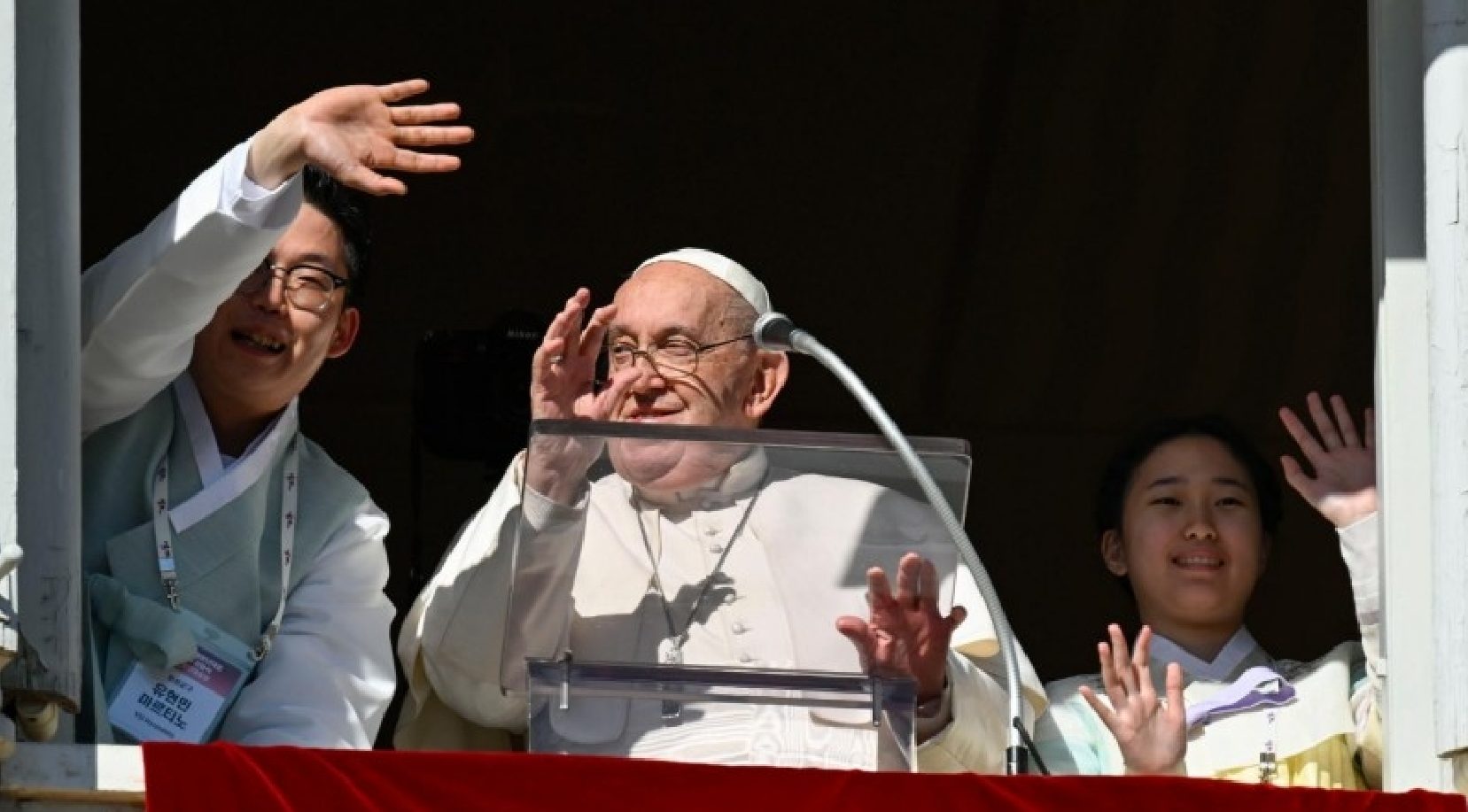 el Papa Francisco ofreció su tradicional alocución dominical