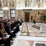 el Papa Francisco recibió en audiencia a los participantes en la Conferencia “Bibliotecas en diálogo”