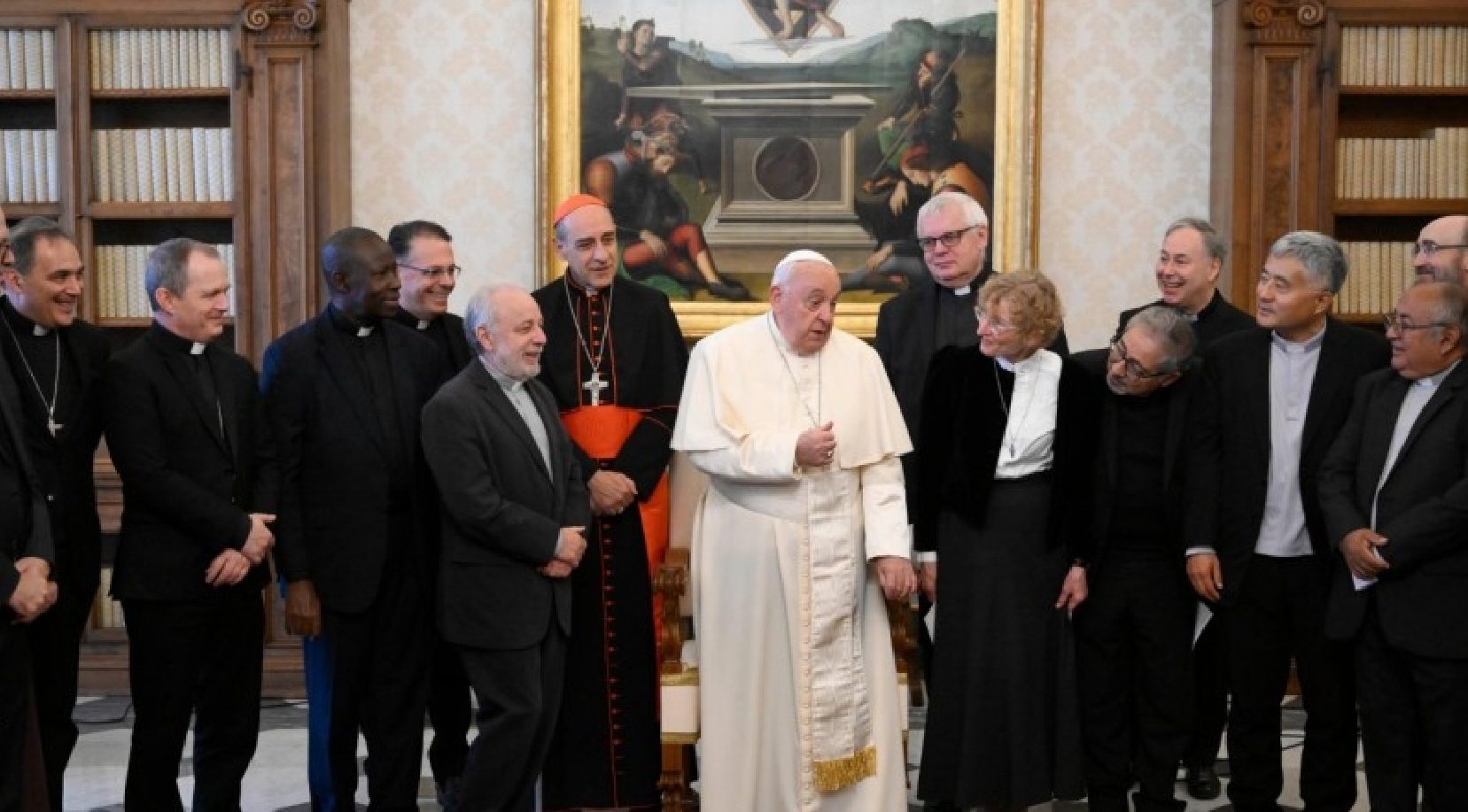 el Papa Francisco recibió en audiencia a los participantes en la Sesión Plenaria de la Comisión Teológica Internacional