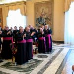 han sido recibidos la mañana del jueves 7 de noviembre por el Papa Francisco