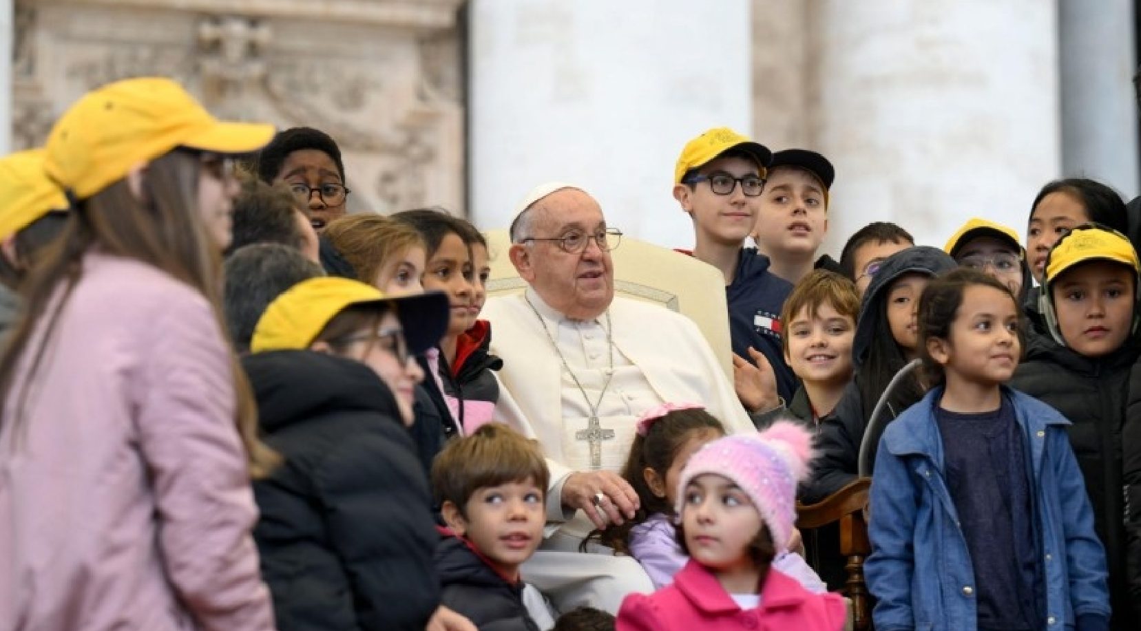 La catequesis asociada a esta audiencia particular giró en torno a los dones del Espíritu Santo para el bien común