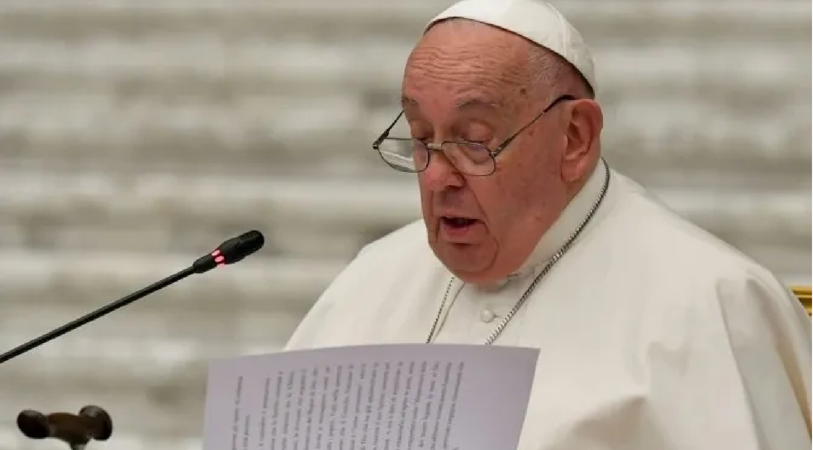 Papa Francisco durante la XVI Asamblea General Ordinaria del Sínodo de los Obispos